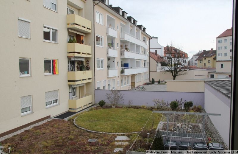 Moosach – Nähe U-Bahn und S-Bahn: 3-Zi.-Wohnung mit West-Balkon im 1.Obergeschoss